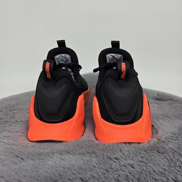 New Nike Free Metcon 6 'Black Hyper Orange' Men's Workout Shoes Size 11 - Picture 4 of 8